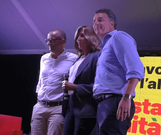 Pesaro - Renzi e Ricci alla Festa dell’Unità lanciano il campo largo per le Regionali 2025