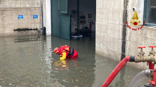 Ascoli - Maltempo: tanti interventi dei vigili del fuoco anche in Vallata