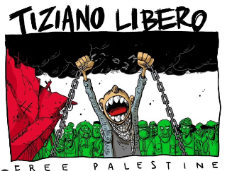 Scontri a Roma per manifestazione pro Palestina, zerocalcare: "Tiziano libero"