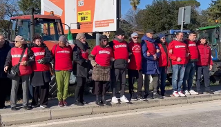 Civitanova Marche - Manifestazione degli agricoltori contro le politiche europee