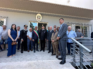 Manoppello - Lavori conclusi, consegnata la nuova caserma dei Carabinieri