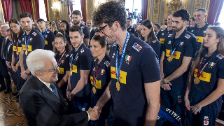 Lube, i tre campioni del mondo ricevuti in Quirinale