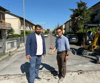 Fano - Via ai lavori di rimozione dei dossi in sampietrini a Sant’Orso