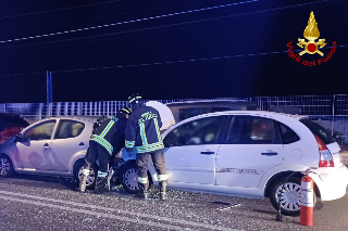 Ancona – Scontro tra tre auto in via Flaminia