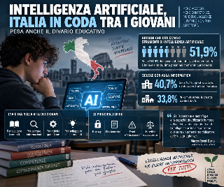 Intelligenza artificiale, Italia in coda tra i giovani: pesa anche il divario educativo