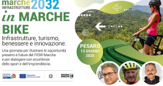 “In Marche bike": l’assessore Baldelli dialoga con il campione Moser