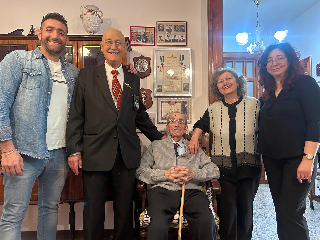 San Benedetto - 109 anni per Guerino Patani, il carabiniere più longevo d’Italia