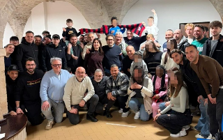 La Samb e la Curva Nord alla Casa Famiglia Santa Gemma