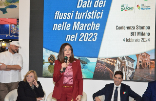 Le Marche alla Bit, Ministra Santanchè: "Sono un modello turistico da seguire"