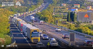 A14 - Otto chilometri di coda tra San Benedetto e Fermo