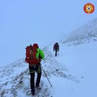 Ascoli Piceno - Maltempo, recuperato escursionista sul monte Vettore