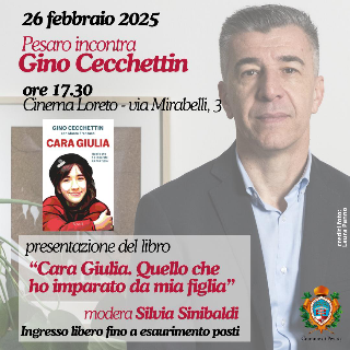 Gino Cecchettin presenta il libro dedicato alla figlia Giulia a Pesaro e Fano