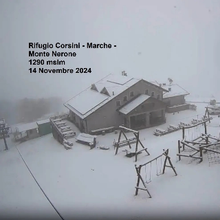 Meteo – Prima neve sui Sibillini e temperature invernali