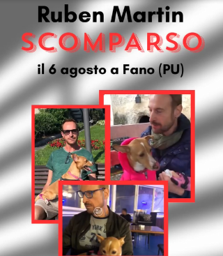 Fano - Due mesi fa la scomparsa di Ruben, raccolta fondi per le ricerche