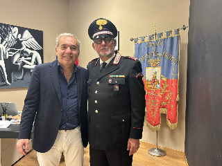 San Benedetto - Il comandante della stazione Carabinieri Palmiero è Cavaliere della Repubblica