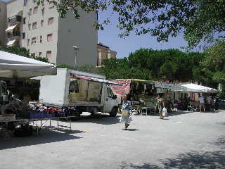 Falconara – Mercato alimentare, gli ambulanti si spostano in piazza F.lli Bandiera