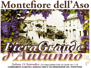 Montefiore dell’Aso - Il 15 settembre torna la Fiera Grande d’Autunno