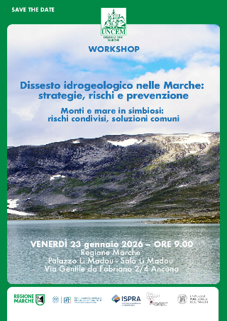 Dissesto idrogeologico, Uncem Marche promuove un workshop ad Ancona