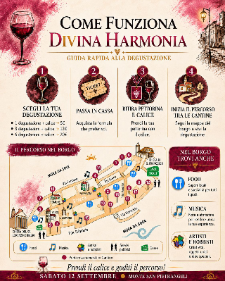 Monte San Pietrangeli - Torna “Divina Harmonia”: vino, olio e musica nel cuore del borgo