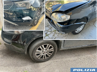 Tre incidenti con altrettanti "pirati" della strada: rintracciati e denunciati dalla Polizia