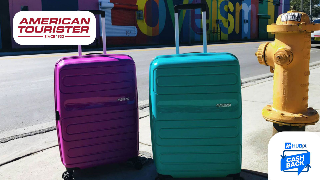 Cashback American Tourister: la valigia giusta per le vacanze, con Hubix