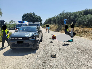 Castellalto - Scooter contro un Suv: muore il 44enne Marco Aquilani