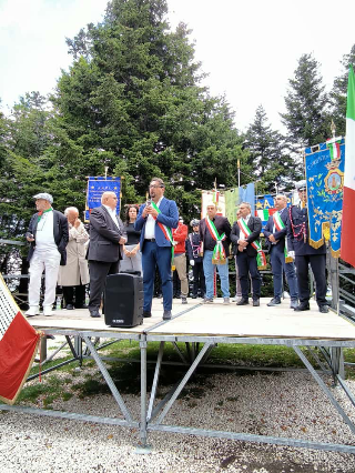 Teramo - Omaggio ai martiri di Bosco Martese