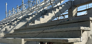 La Curva Sud rinasce, al Del Duca di Ascoli spuntano i primi gradoni