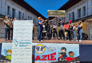 Ancona - 500 moto per i piccoli ricoverati del Salesi e donazione record