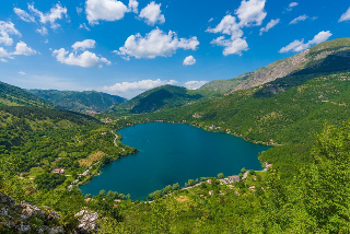 L’Aquila - Lago di Scanno, si rialzano le acque dopo il calo di sette metri