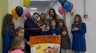 Ascoli Piceno - Inaugurata la nuova mensa della “Falcone Borsellino” di Villa Sant’Antonio
