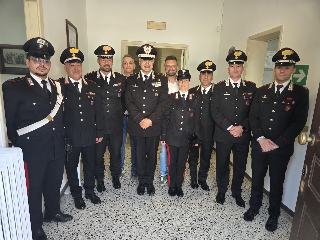 Carabinieri -  Comandante Legione Abruzzo e Molise Neosi in visita a Teramo