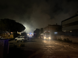 Incendio alla Baraccola: “Assenza di amianto in zona”