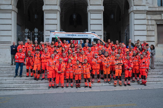 Ancona – La Croce Gialla festeggia il 126° compleanno, Grassini: “Onorato di guidarla”