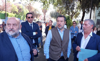 Tappa di Salvini nel Piceno: "A14 priorità, entro 2027 gara per il nuovo tracciato"