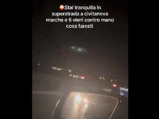 Donna contromano in superstrada: paura tra Montecosaro e Civitanova