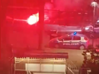 Pescara, scontri dopo la retrocessione: due arresti e agenti feriti