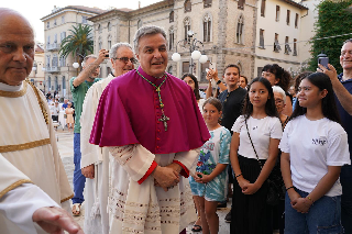 Arcivescovo Palmieri: "Colpito da questa onda di affetto, camminiamo insieme"